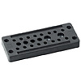 Cable entry plate plastic rectangular
