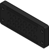 Type KDP/X 24 - Cable entry plate plastic