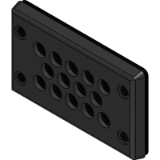 Type KDP/Z 10 - Cable entry plate plastic