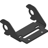 Chain bracket flexible (U-part)