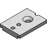 Typ DBP 14030/18025 - Placa de sujeción distanciadora